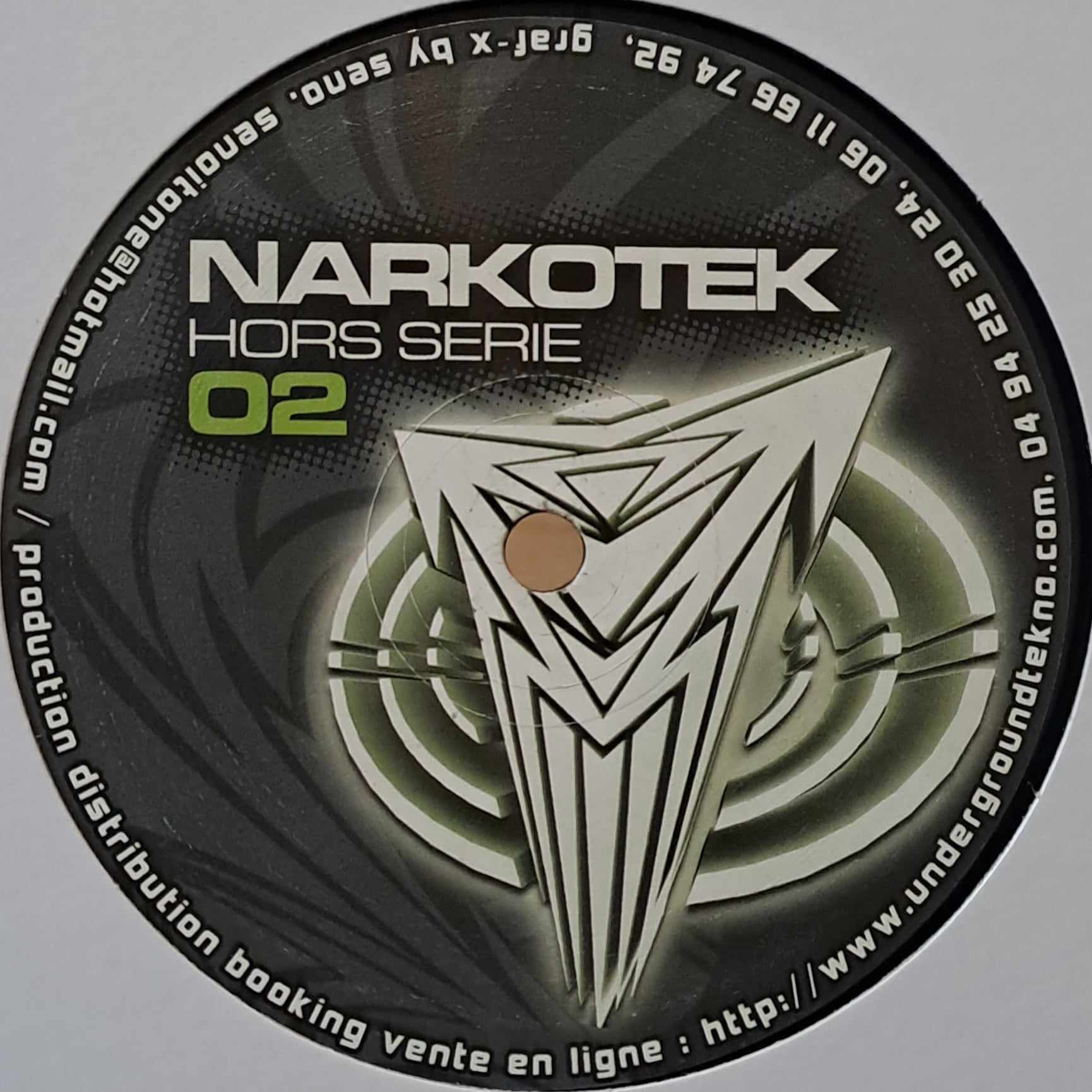 Narkotek HS 02 - vinyle freetekno